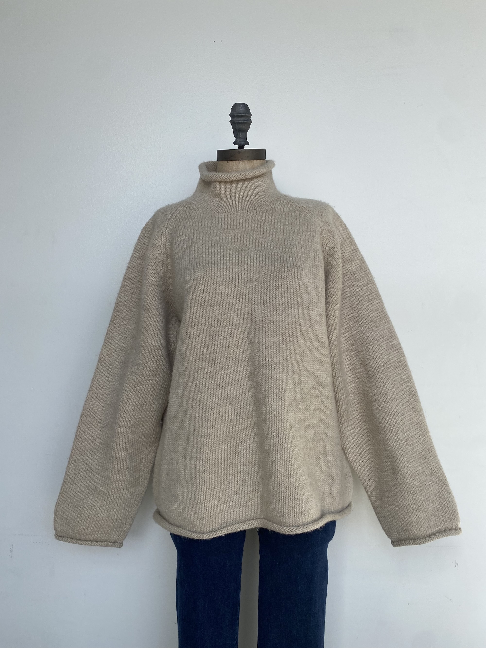 J.Crew Chunky Wool Turtleneck Sweater
