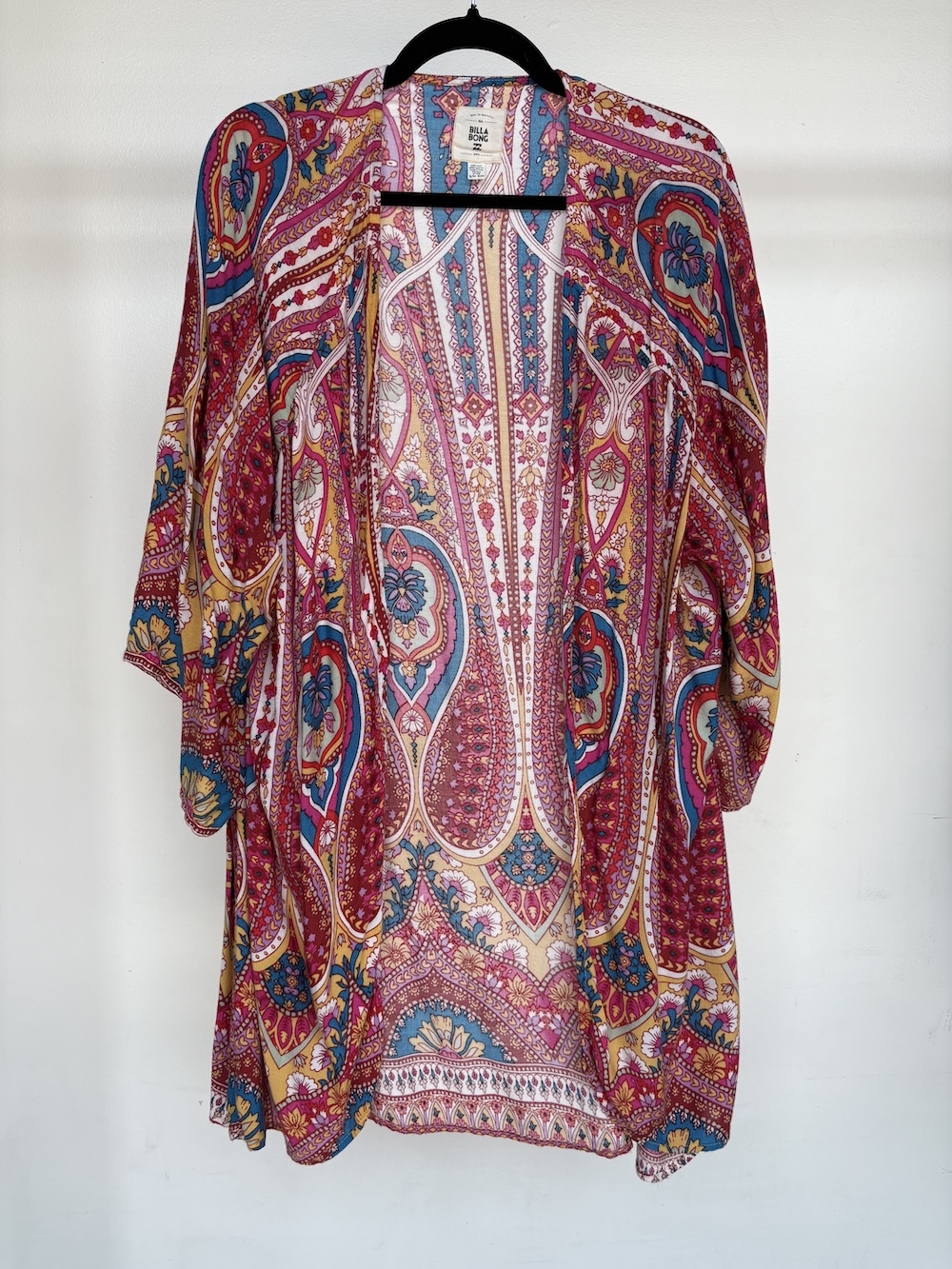 Billabong Paisley Open Beach Coverup