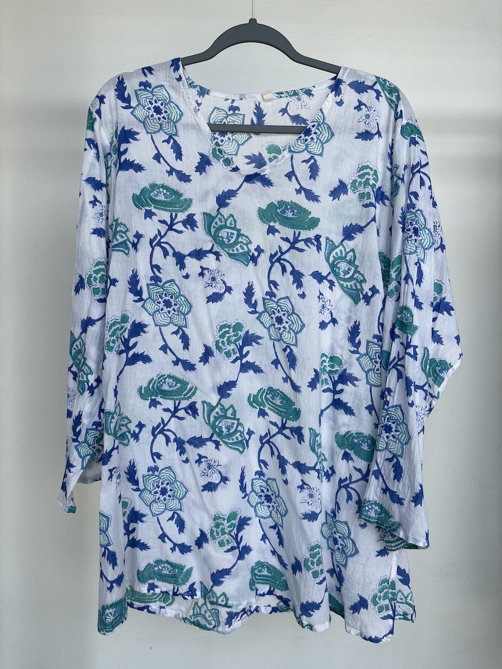 Indian Printed Cotton Top